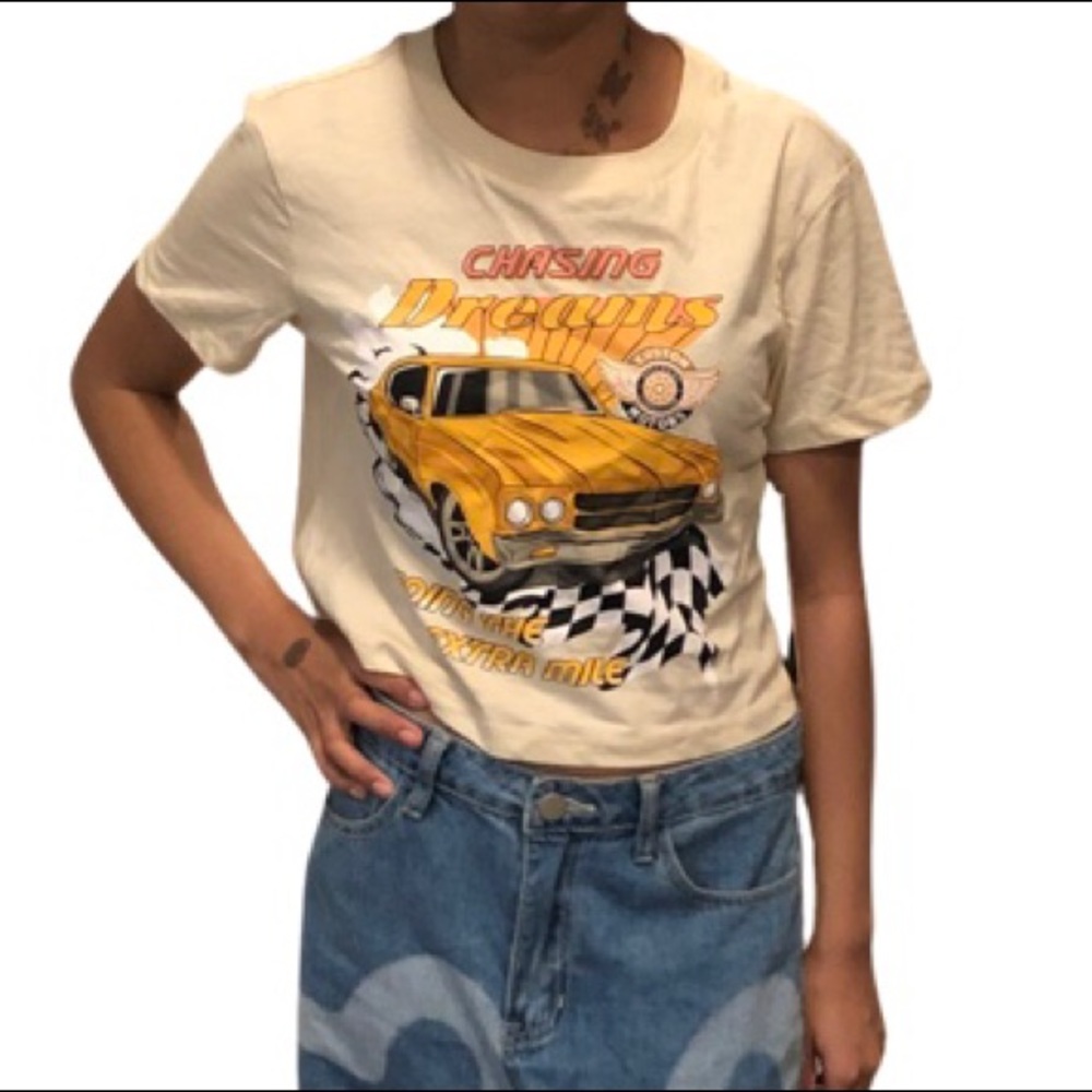 Vivre La Vie XS 100% cotton tee shirt